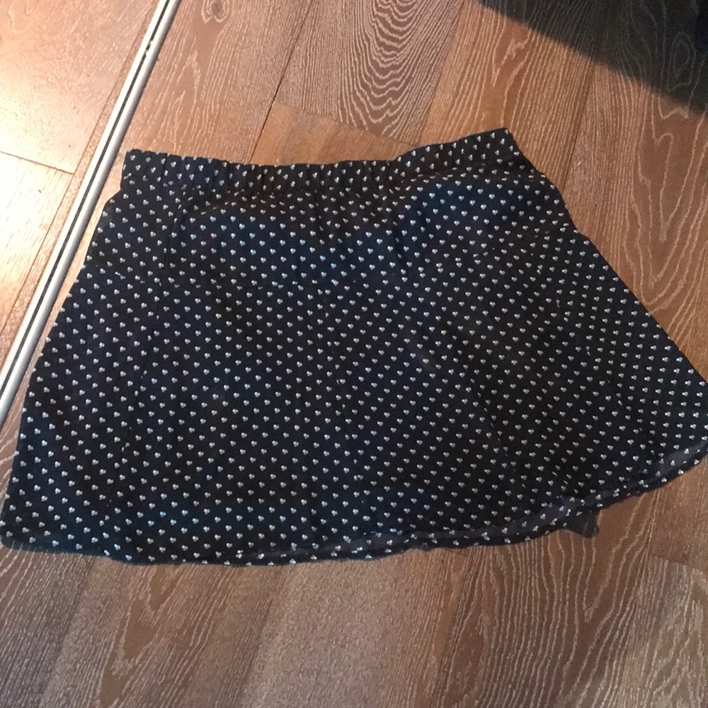 Polka dotted skirt